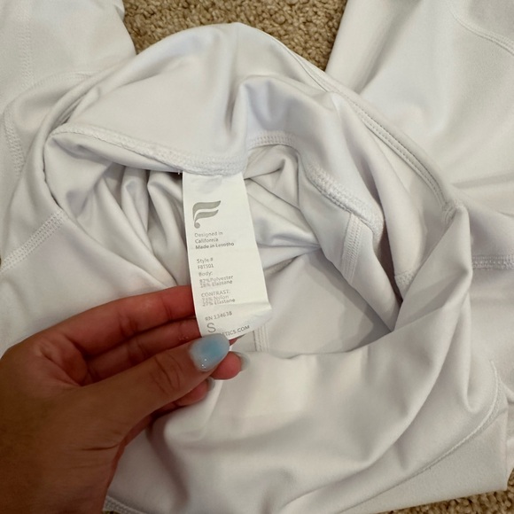 White Fabletics pants - Picture 3 of 5
